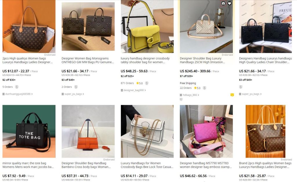 replica handbags on DHgate