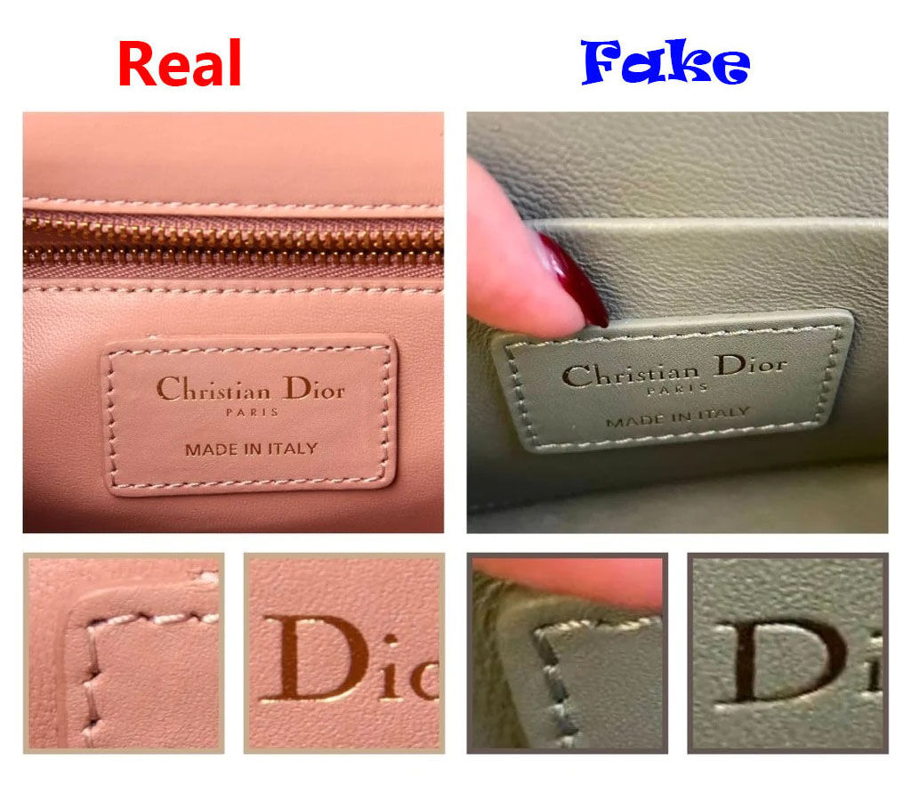 Real vs FAKE DIOR BAGS