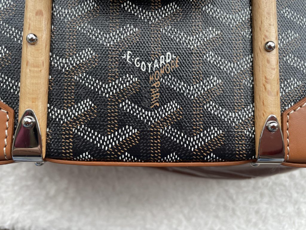 mirror Goyard Saigon mini structure bag