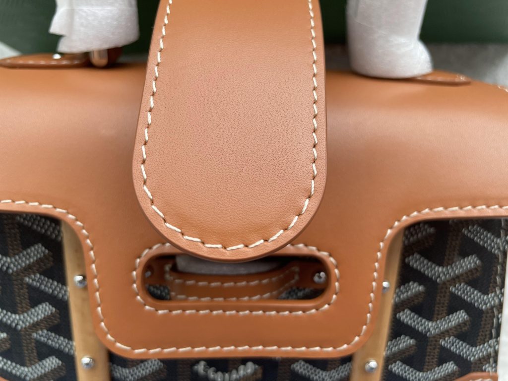 Duplicate Goyard Saigon mini structure bag