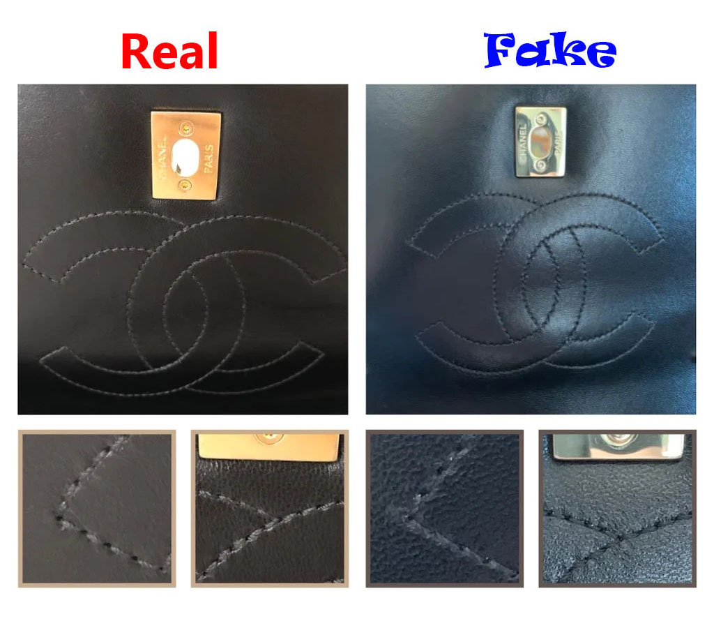 Real VS Fake Chanel Trendy Bag