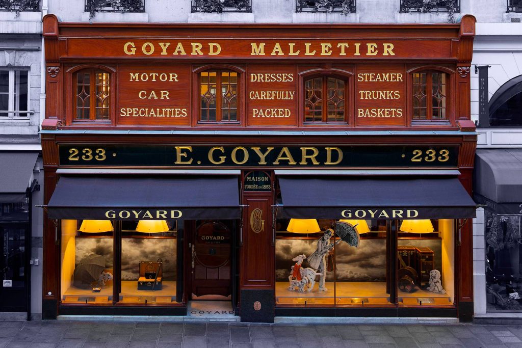 authentic goyard store