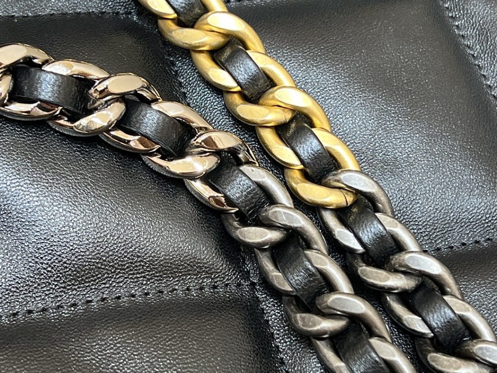 Chanel 19 Shopping Tote Chain
