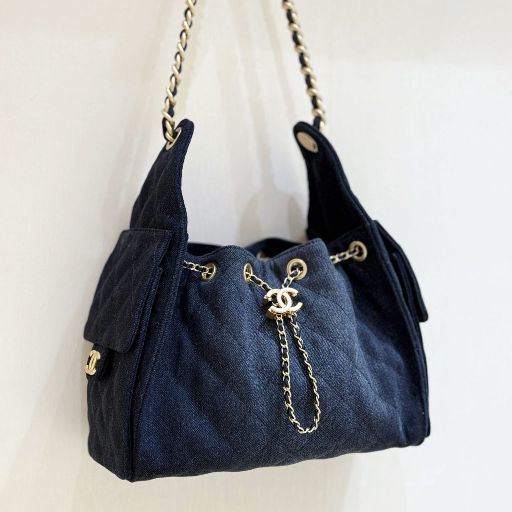 Replica Chanel 25 Bag in Denim Fabric