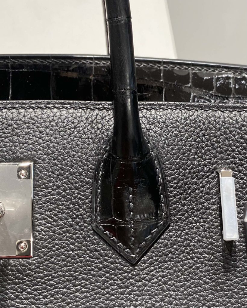 replica hermes birkin 30 touch aligator